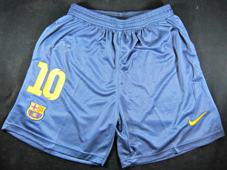 Lionel Messi Signed Soccer Shorts 768x577 
