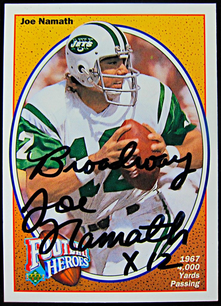 The Ultimate Guide To Joe Namath Memorabilia: Collectibles, Authentication, And Care - Image 3