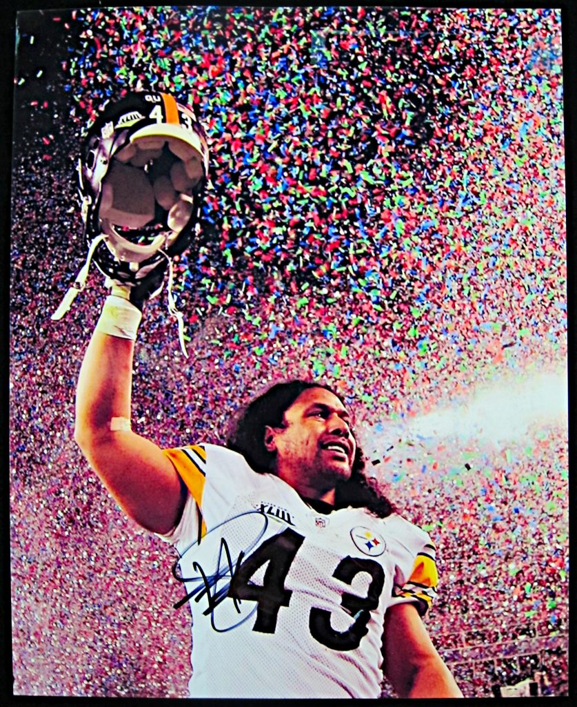 troy polamalu tshirt