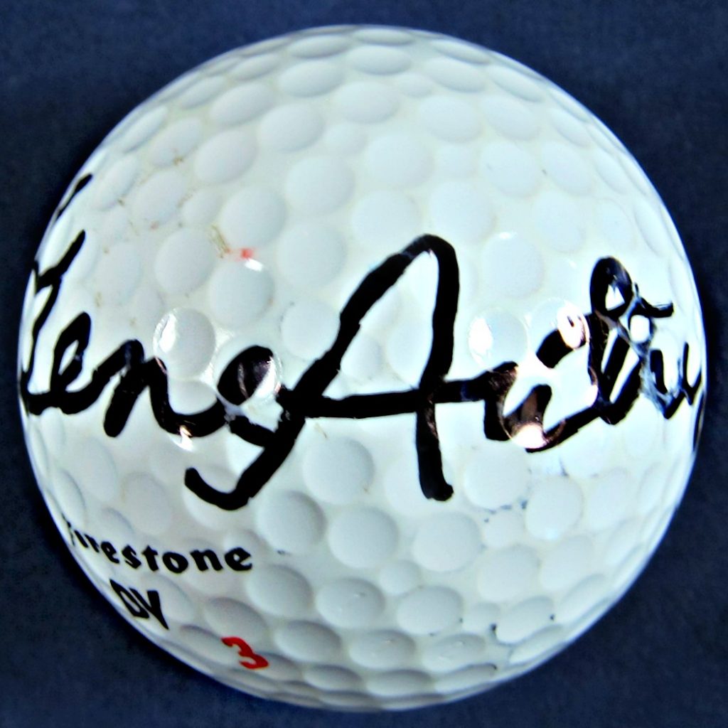 Gene Autry Autographed Golf Ball