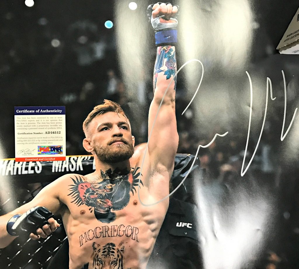 Conor-mcgregor-signed-photo - Memorabilia Center