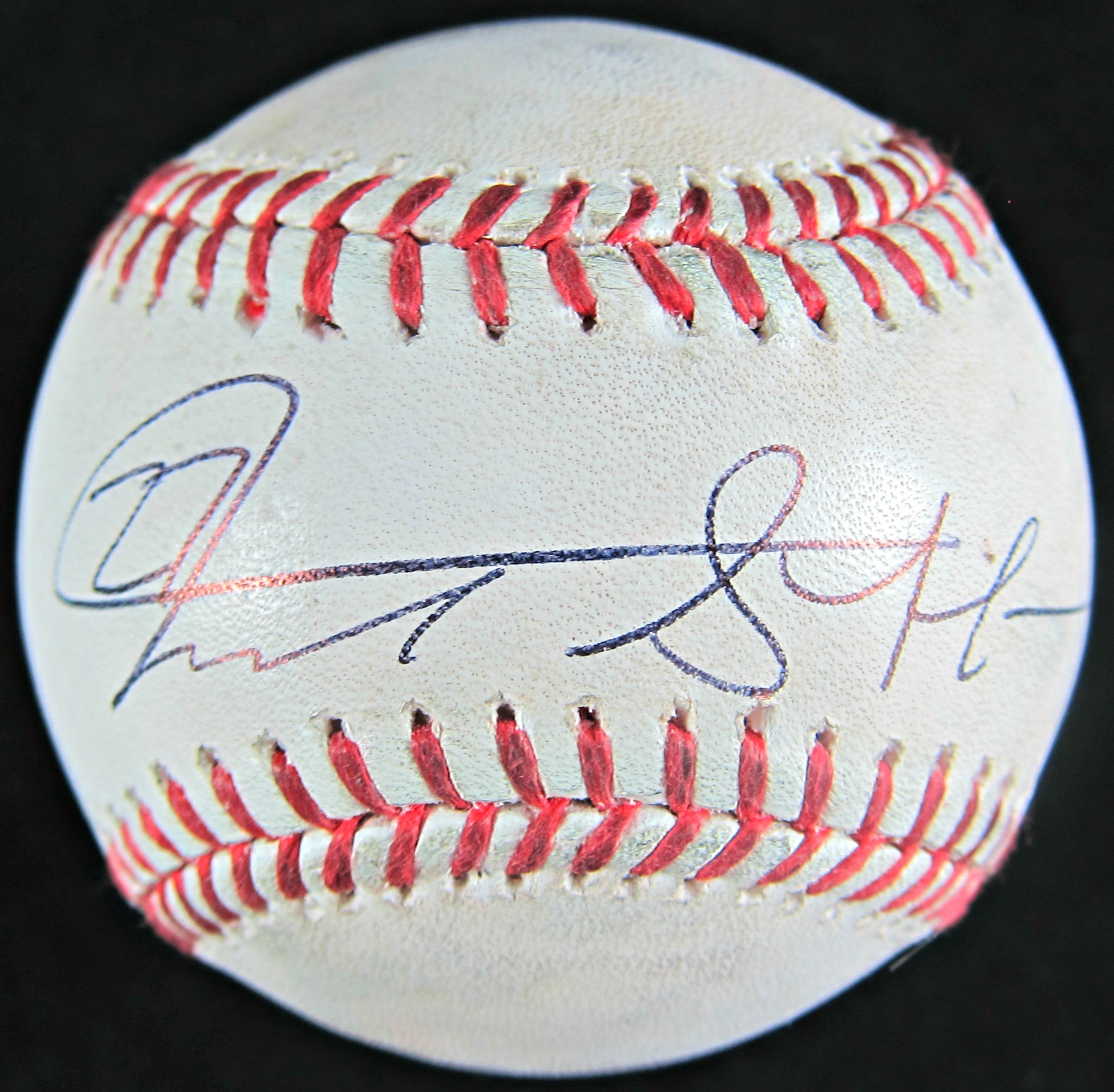 Giancarlo Stanton Autographed OML Rawlings Baseball - Memorabilia Center