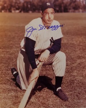 Joe DiMaggio Autographed Photo