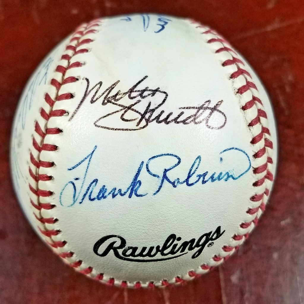 500 Home Run Club Autographed Baseball