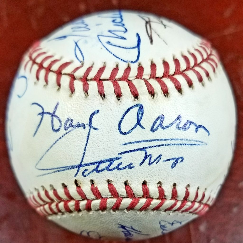 500 Home Run Club Autographed Baseball