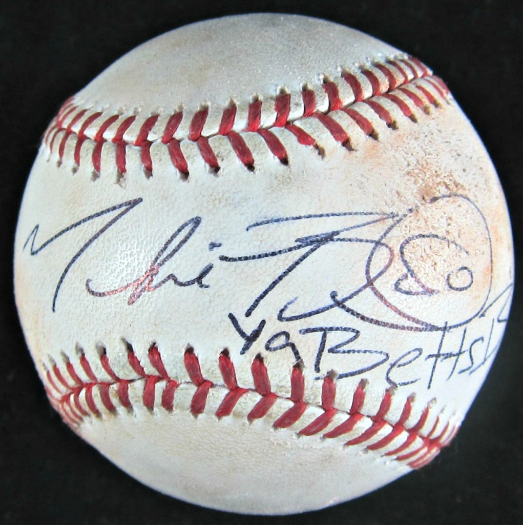 mookie-betts-signed-baseball - Memorabilia Center