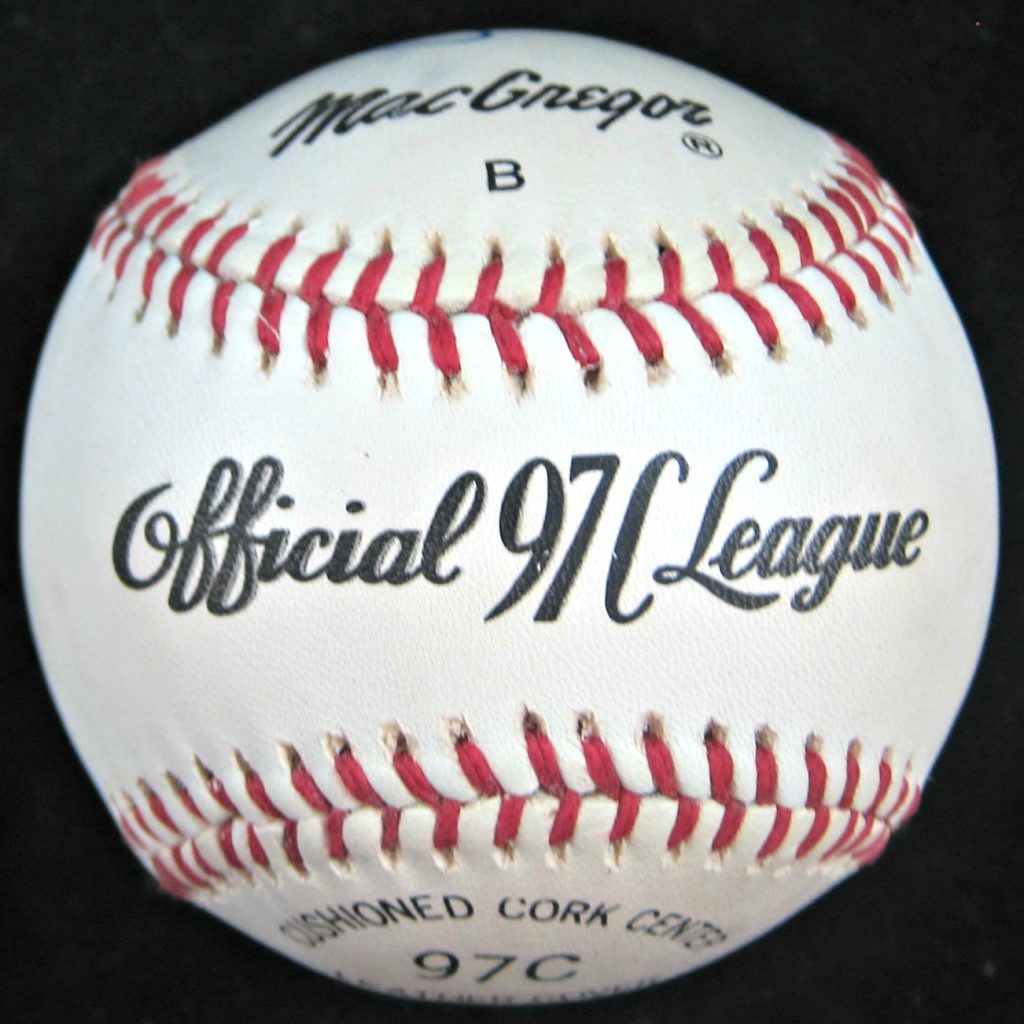 Mickey Mantle Roger Maris MacGregor Autographed Baseball