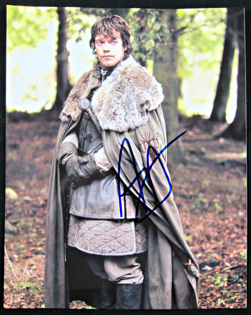 Alfie Allen Theon Greyjoy Game Of Thrones Autographed Photo ...