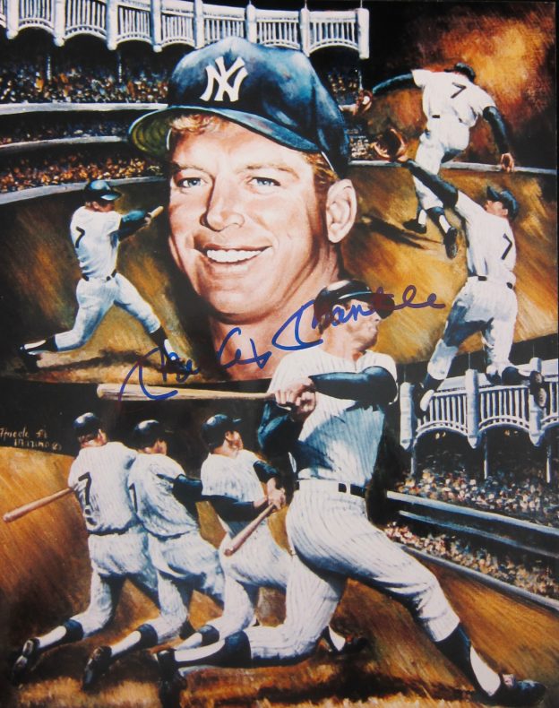 Mickey-mantle-signed-photo - Memorabilia Center