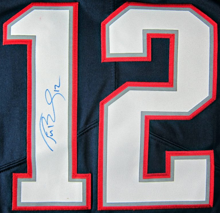 tom-brady-autographed-jersey - Memorabilia Center