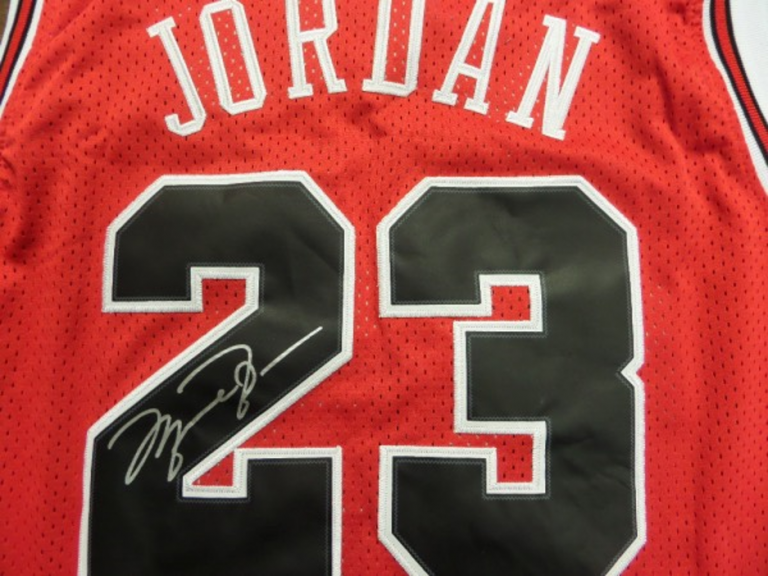 michael-jordan-signed-jersey - Memorabilia Center