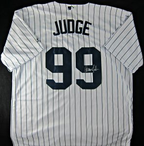 Aaron Judge Autographed Jersey - Memorabilia Center