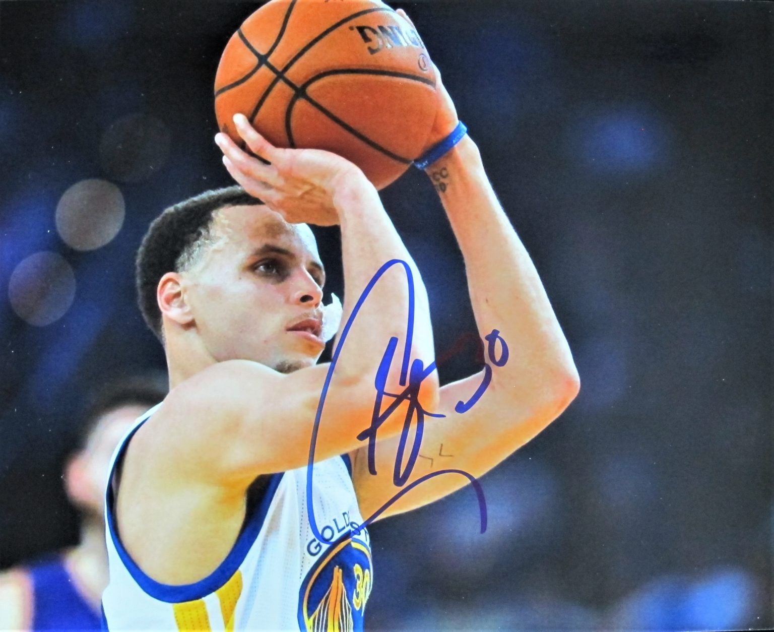 Steph Curry Autographed Photo - Memorabilia Center