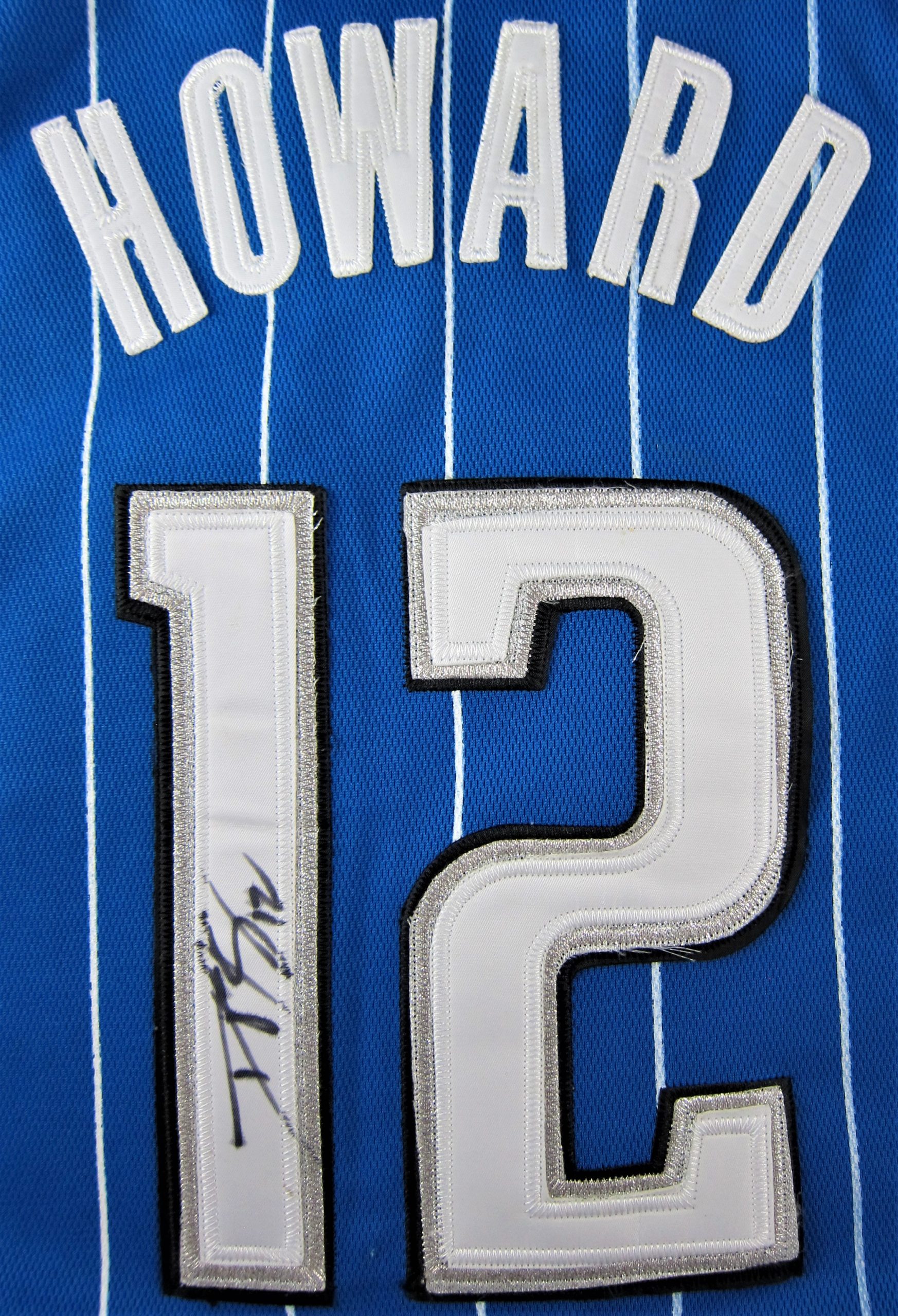 Dwight Howard Autographed Orlando Custom White Basketball Jersey - BAS COA