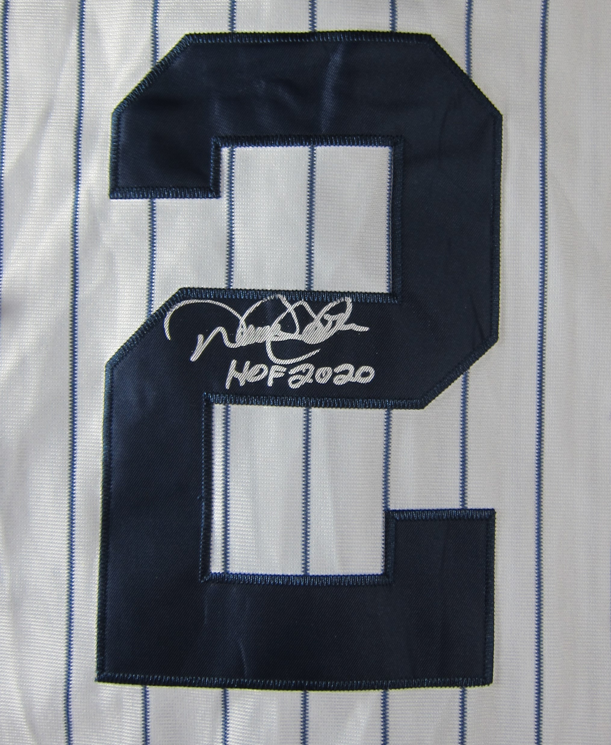 jeter signed jersey