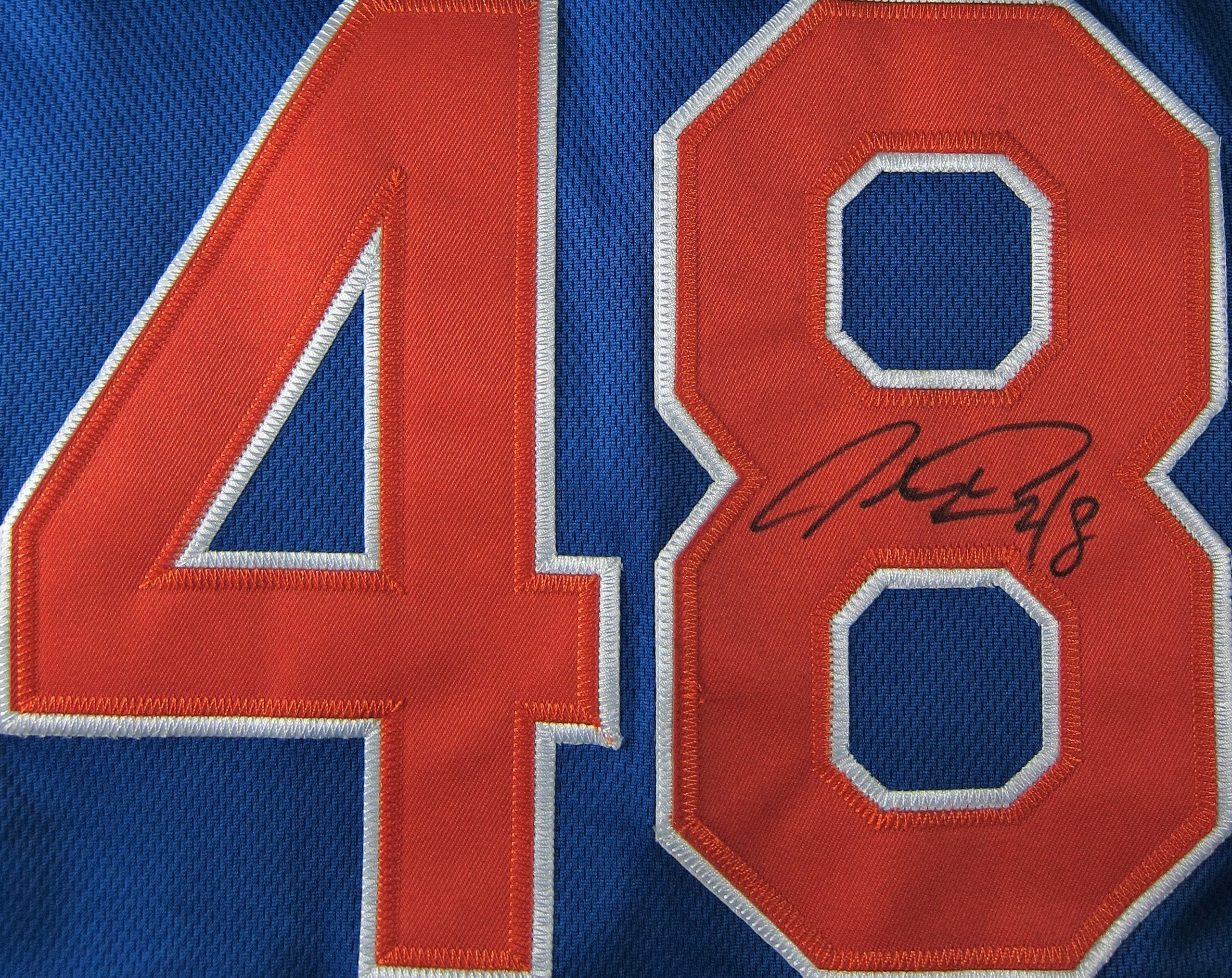 degrom autographed jersey