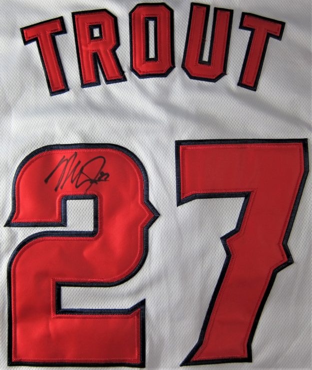 Mike Trout Autographed Jersey - Memorabilia Center
