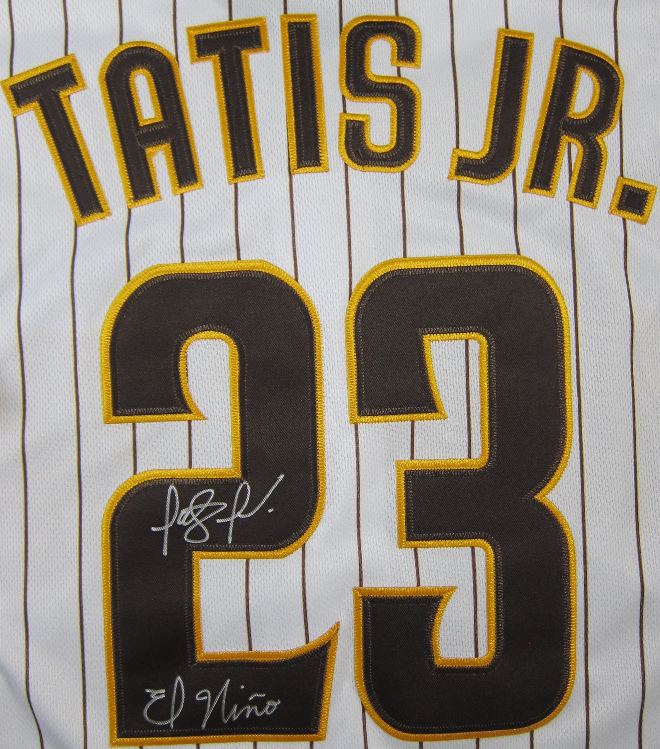 Fernando Tatis Jr. Signed & Inscribed Jersey