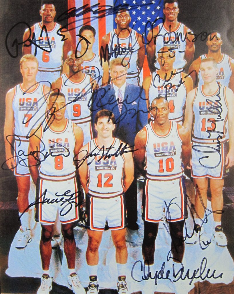 Dream Team Multi Signed Photo - Memorabilia Center