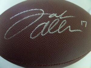 Josh Allen Signed Football