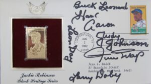 Negro League Multi Signed FDC