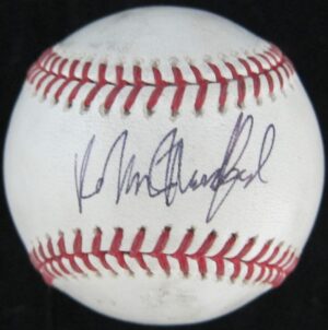 Robert Redford Signed Baseball