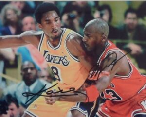 Michael Jordan & Kobe Bryant Signed Photo