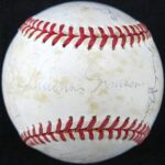 1978 New York Yankees Team Signed Baseball