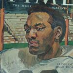 Jim Brown Signed & Inscribed Magazine Cover