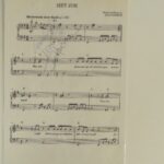 Jimi Hendrix Signed Sheet Music