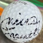 Mickey Mantle Signed & Inscribed Golf Ball