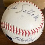 1970's-80's TV Stars Multi Signed Baseball