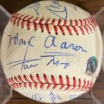 500 Home Run Club Multi Signed Baseball
