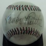 Babe Ruth Signed Baseball